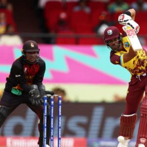 T20 WC PIX: WI stagger to win over plucky PNG