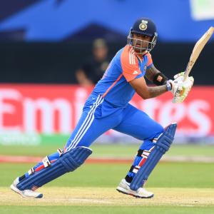 T20 WC PIX: Surya leads India into Super 8s