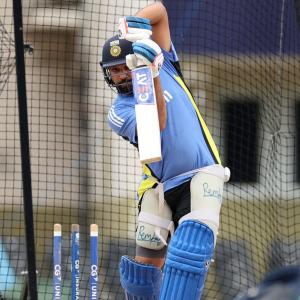 Rohit, Kohli Search For Form In Nets