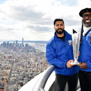 Cricket comes to America! T20 WC trophy tour kicks off