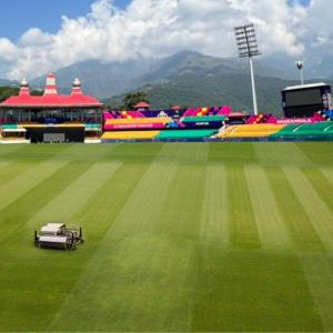 India's first-ever hybrid pitch unveiled in Dharamsala