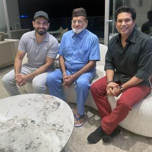 Pathan Family's Evening With Sachin