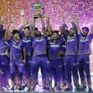 PIX: KKR thrash SRH to lift third IPL title