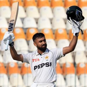 Masood, Shafique hit tons; Pakistan dominate Day 1