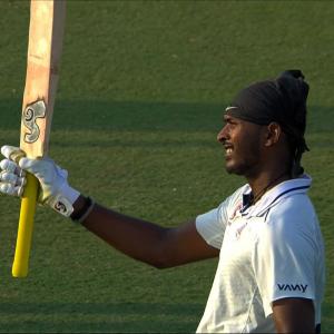 Ranji Trophy: Sudarshan hits double ton