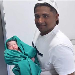 PICS: Say hello to new daddy Sarfaraz Khan