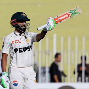 3rd Test: Saud and spinners put Pakistan in charge