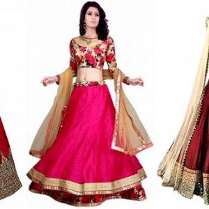 Lehenga choli designs for clearance girl 2017