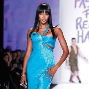 Naomi Campbell's fashion tribute to Haiti
