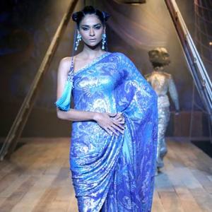Fashion: The sari gets a contemporary twist