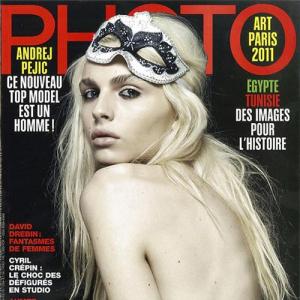 Male model Andrej Pejic wears push-up bra in controversial Hema