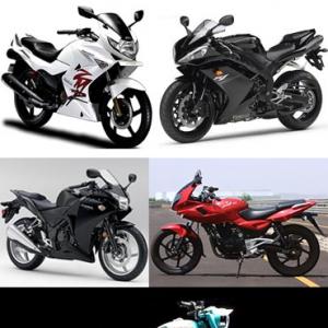 Top 5 performance bikes in India