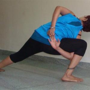 Pix: Can you ace these tough yoga poses? - Rediff.com