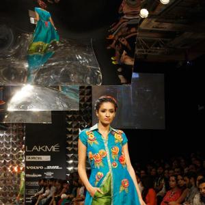 IMAGES: Lingerie bombshells SIZZLE on the Indian ramp! - Rediff.com