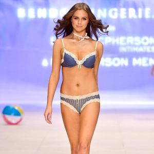 IMAGES: Sizzling lingerie on the Aussie runway! - Rediff.com