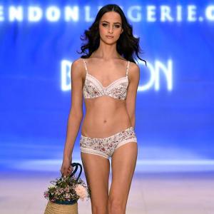 IMAGES: Sizzling lingerie on the Aussie runway! - Rediff.com