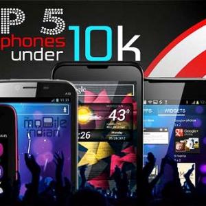 Top 5 smartphones under Rs 10,000