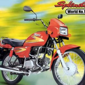 Hero honda splendor first shop model