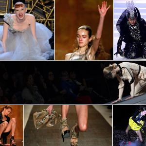 Images: Oops! Models falling on the catwalk