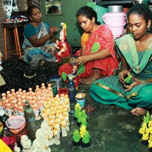 A peek into the life of the Kolu doll makers of Tamil Nadu