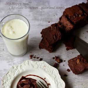 Recipe: How to make Rum Raisin Chocolate Brownie