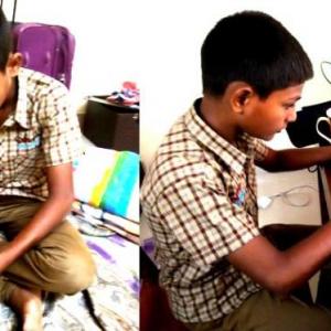 At 13, Aman Singh is a change-maker
