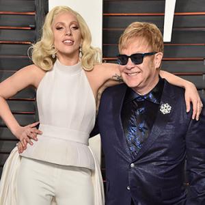 Lady Gaga and Elton John turn designers for charity