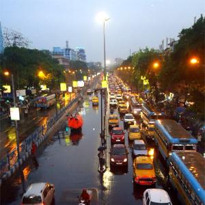 Monsoon pics: Traffic, waterlogging and more