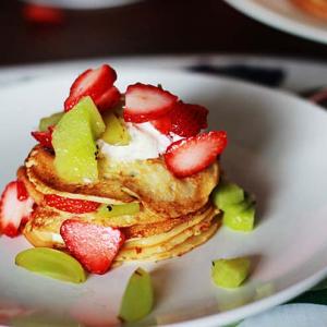 Breakfast recipe: How to make Strawberry Cream Pancake