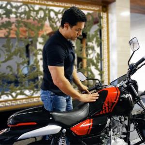 Aamir Khan buys India's patriotic motorcycle