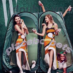 WTF! Kendall, Gigi have no knees on mag cover