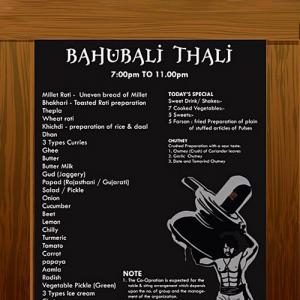 OMG! The Bahubali thali is real