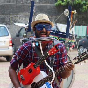 The magical one-man band