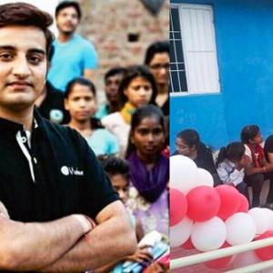 Adopted as a child, he now mentors 350 orphans