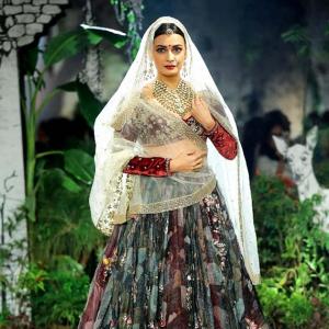 India Couture Week: Dia stole our hearts as a royal bride