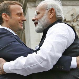 French Prez Macron's 1st visit to India begins on March 9