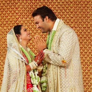 First look: Isha Ambani weds Anand Piramal