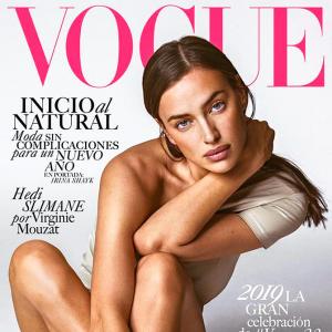 Supermodel Irina Shayk's nearly naked cover