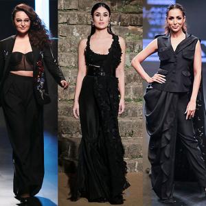 Kareena, Sonakshi or Malaika: Who wore black best?