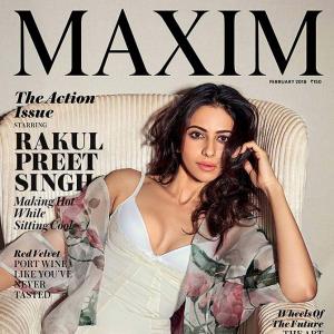 First look! Rakul Preet Singh scorches on Maxim's cover
