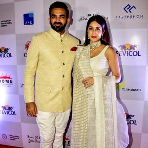 Zaheer and Sagarika turn showstoppers for cancer warriors