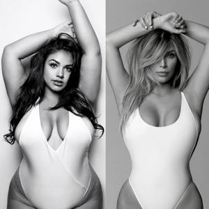 This model believes that 'women of all sizes are beautiful'