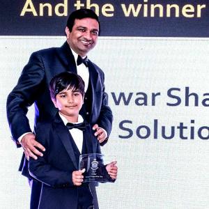 8-yr-old yoga champ wins British Indian of the Year award