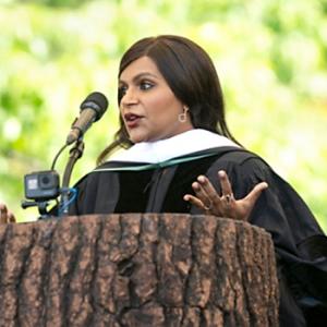 Don't miss! Mindy Kaling's practical advice to class of 2018