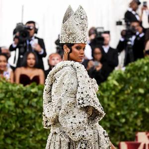 Pix: Why co-host Rihanna is Met Gala's real star