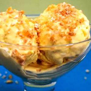 How to make butterscotch ice cream at home
