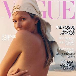 Kate Moss bares all for Vogue