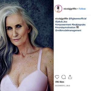 At 59, this lingerie model will set your pluses racing