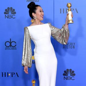 Golden Globes host Sandra Oh's sweet gesture