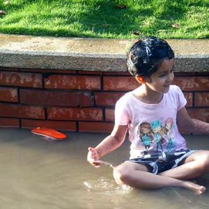 Monsoon pix: A perfect time to splash and play